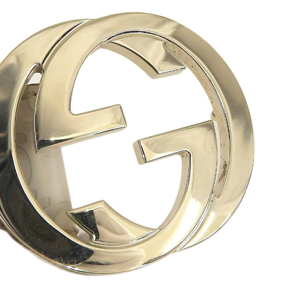 Gucci GUCCI Shima Interlocking G Buckle Waist Belt Brown Beige Men's 114876 1... - Picture 3 of 8